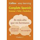 Easy Learning Spanish Complete Grammar Verbs and Vocabulary (3 books