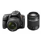 Sony Alpha DSLR-A390 + 18-55/3.5-5.6 + 55-200/4.0-5.6