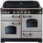 Rangemaster Classic Deluxe 110 Induction (Royal Pearl/Brass)