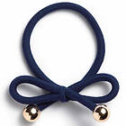 IA Bon Bon Hair Tie Gold Bead Navy 1 st