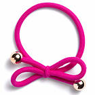IA Bon Bon Hair Tie Gold Bead Hot Pink 1st