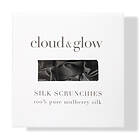 Cloud & Glow Silk Scrunchies 4 cm 3-pack