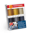 Gütermann Denim 100m Value Pack 6st