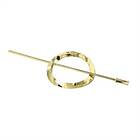 Chris Rubin Nova Oval Hair Cuff Guld