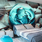 Arkiio Fototapet Blue Glow glow 300x210