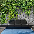 Arkiio Fototapet Green Wall wall 300x210