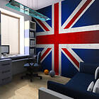 Arkiio Fototapet Union Jack 200x154