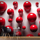 Arkiio Fototapet Red Balls 350x245