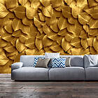 Arkiio Fototapet Golden Leaves 350x245