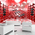 Arkiio Fototapet Playing In Red And Black in red and black 300x210