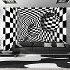 Arkiio Fototapet Black & White Corridor 300x210