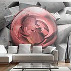 Arkiio Fototapet Stone Rose rose 350x245