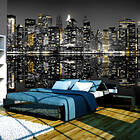 Arkiio Fototapet Guld Och Silver Nyc och silver NYC 350x270