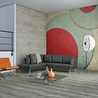 Arkiio Fototapet Cirklar Retro Stil cirklar retro stil 350x270
