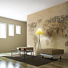 Arkiio Fototapet Explorers 'map of the World 250x193