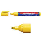 Edding 30 Märkpenna Permanent 0,5-3,0mm (gul)