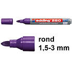 Edding 250 Whiteboardpenna Rund (violett)