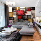 Arkiio Fototapet Colorful Home 300x210