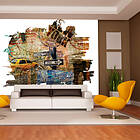 Arkiio Fototapet New York Collage collage 250x193