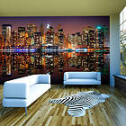 Arkiio Fototapet XXL Gold reflections NYC 550x270 cm