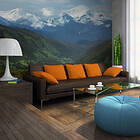 Arkiio Fototapet Spring Fjällandskap fjällandskap 200x154