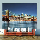 Arkiio Fototapet Mousserande Brooklyn Bridge 300x231