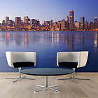 Arkiio Fototapet Icy Downtown Chicago 300x231
