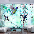 Arkiio Fototapet Flying Hummingbirds Green (Green) 400x280