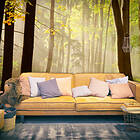 Arkiio Fototapet Mysterious Forest Path forest path 400x309