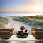Arkiio Fototapet Morning Walk On The Beach walk on the beach 350x245