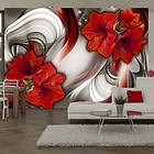 Arkiio Fototapet Amaryllis Ballad Of The Red of the 350x245