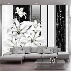 Arkiio Fototapet Crying Lilies In White lilies in white 400x280