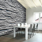 Arkiio Fototapet Grå Stenmur stenmur 250x193