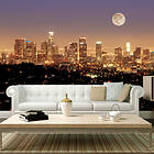 Arkiio Fototapet Månen Över City Of Angels över of 300x231