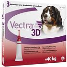 Vectra 3d för Hund >40kg Spot-on Lösning