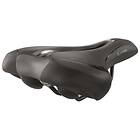 Selle MonteGrappa Montegrappa City Lyra Saddle (Svart) 205 mm