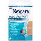 Nexcare Aqua Clear Maxi Waterproof Plaster 5-pack