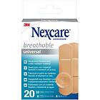 Nexcare Universal Breathable Plåster 20-pack