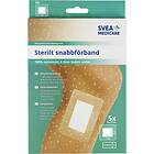 Medicare Svea Sterilt Snabbförband Vattentätt 6x7cm 5-pack