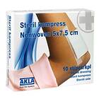 Akla Steril Kompress Nonwoven 5x7,5cm 10-pack