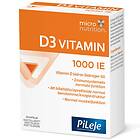 PiLeje Micronutrition D3 Vitamin 1000IE 30 Kapslar