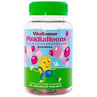 VitaBeaner Pink Balloons Kalcium + D-min 60 Tuggtabletter