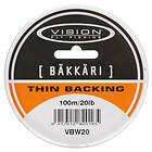 Vision Bäkkäri Backing 100m White 20lb