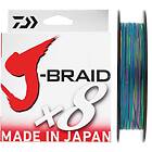 Daiwa J-braid 8 300 M Flerfärgad 0.100 mm