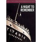 A Night to Remember - Criterion Collection (US) (DVD)