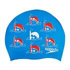 Speedo Slogan Junior Badmössa Blå