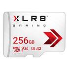 PNY XLR8 Gaming microSDXC Class 10 UHS-I U3 V30 A2 256GB