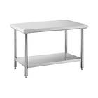Royal Catering Stainless Steel Work Table 120x67cm (RC-WT12070SS)