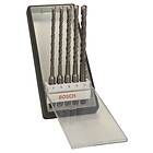 Bosch 5-delars Robust Line-hammarborrsats SDS plus-5 Ø 6,6,8,8,10x16