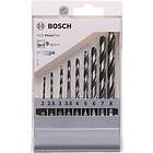 Bosch HSS PointTeQ Hex borr 9-delssats 2/2,5/3/3,5/4/5/6/7/8mm